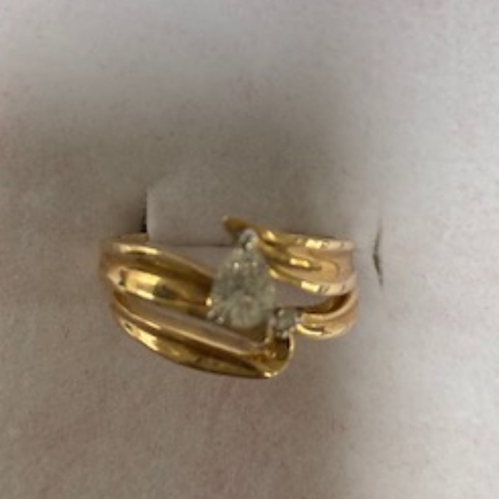 🌟🌸HOST PICK 🌟🌸 NWT 14K GOLD & GENUINE DIAMOND RING Set MSRP $2,595